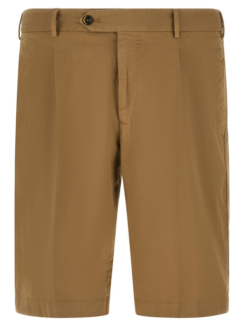 Pt Torino Stretch Cotton Bermuda Shorts
