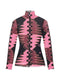Pucci Printed high-neck top
