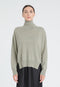 Pull col montant cachemire kaki taupe chiné femme - ZAYA 13-col montant femme-Studio Cashmere8-S-M-SC8-00509-kaki taupe chiné-Urbanheer