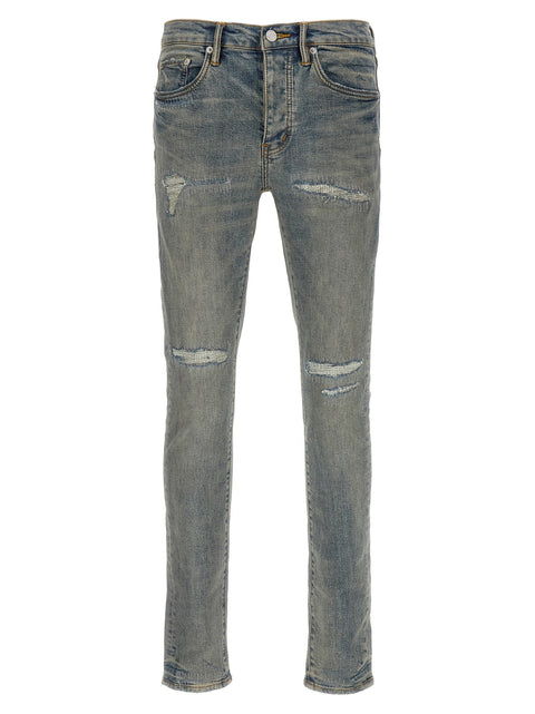 Purple P001 Light Blue Vintage Jeans