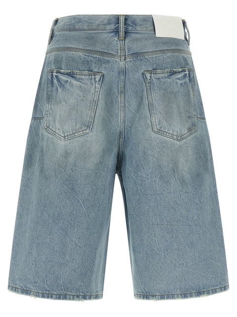 Purple P070 Vintage Dust Bowl Bermuda Shorts