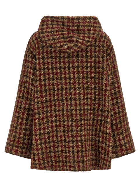 R13 Houndstooth Check Jacket