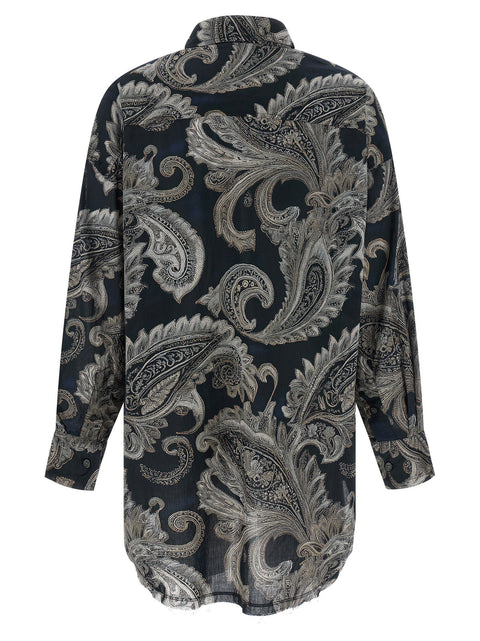 R13 Paisley Print Shirt