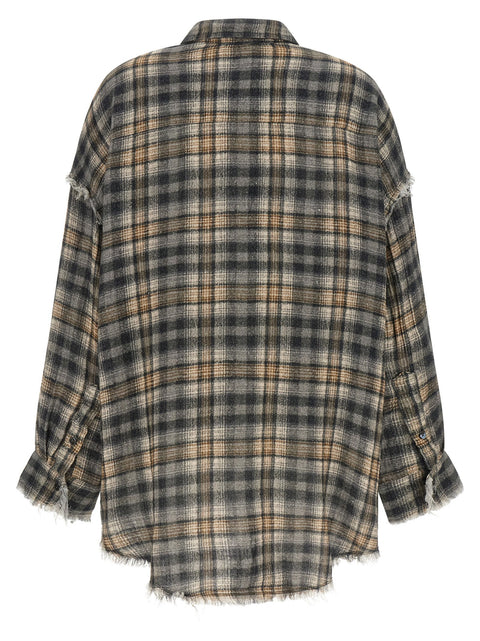 R13 Raw Cut Hem Shirt