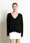 RIA 3 Pull col V profond oversize en noir-col v femme-Studio Cashmere8-S-M-SC8-00741-noir-Urbanheer