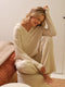 Raya Feather Fleece Pullover Hoodie