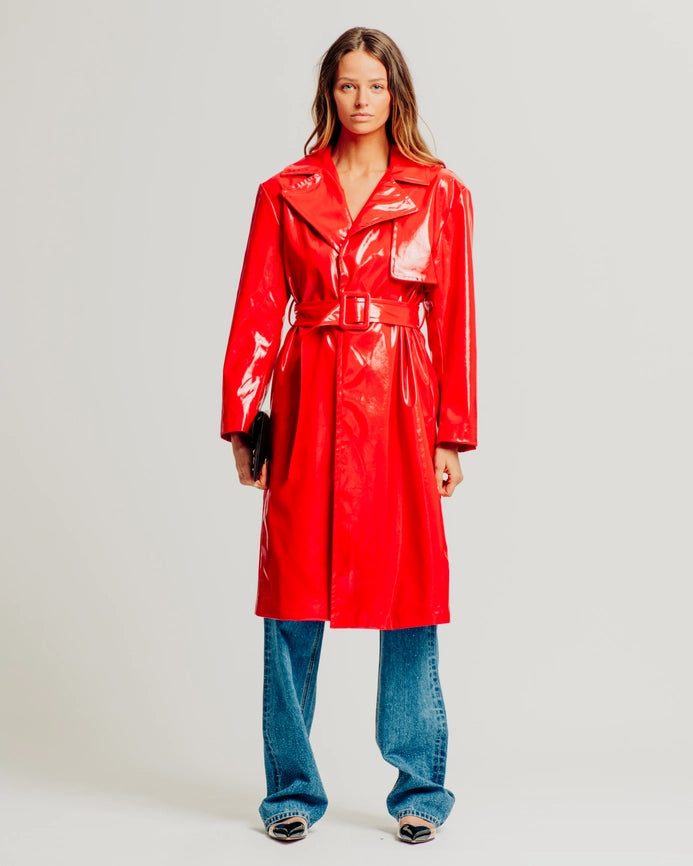 Regina Coat from Torn By Ronny Kobo exclusive at Urbanheer.
