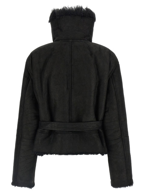 Rick Owens Cropped Flight Jacket