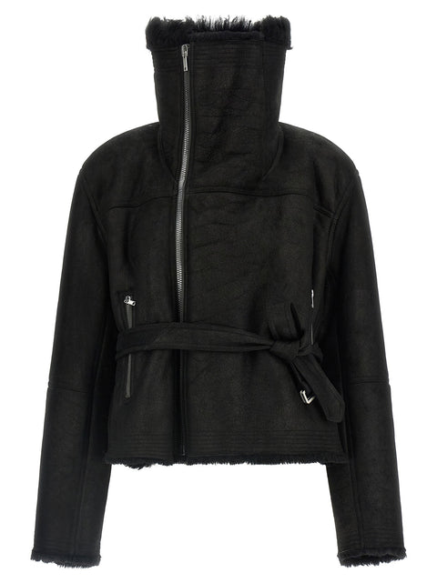 Rick Owens Cropped Flight Jacket