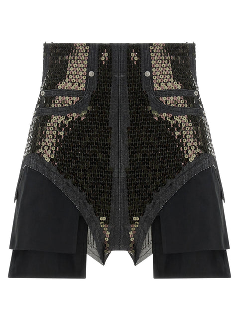 Rick Owens Dirt Cuoffs Shorts