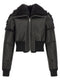 Rick Owens Flight Jkt Cropped Bomber Jacket