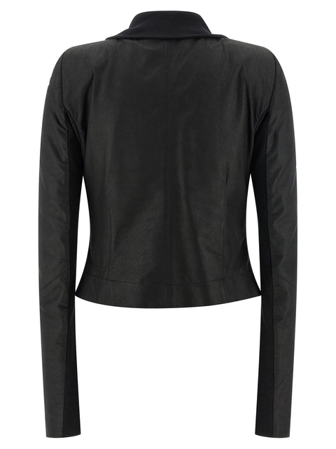 Rick Owens Scarf Biker Jacket