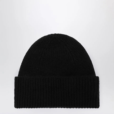 Roberto Collina Cashmere Beanie in Black