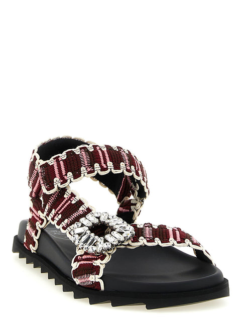 Roger Vivier Slidy Viv Trek Sandals