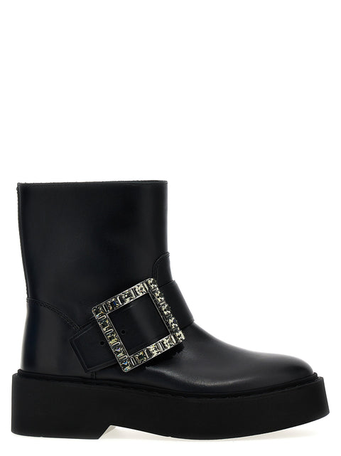 Roger Vivier Viv Rangers Ankle Boots