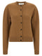 Rohe Cashmere Mixed Crew Neck Cardigan