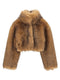 Rotate Birger Christensen Cropped Fur
