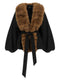 Rotate Birger Christensen Faux Fur Collar Jacket