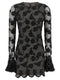Rotate Birger Christensen Flower Mesh Dress