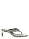 Rotate Birger Christensen Snake Leather Mules
