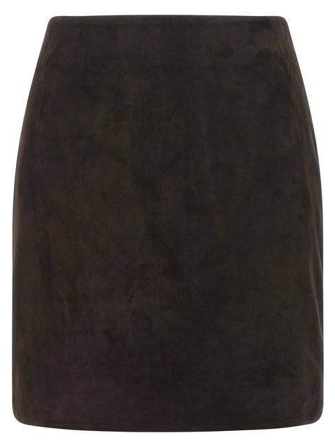 Rotate Birger Christensen Suede Skirt