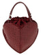 Rotate Birger Christensen The Heart Burgundy Handbag