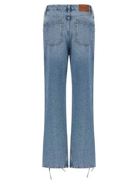 Rotate Birger Christensen Twisted Lacing Jeans