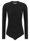 Maison Margiela Long Sleeves Crew Neck Bodysuit