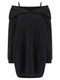 Mm6 Maison Margiela Off-shoulder Hooded Dress