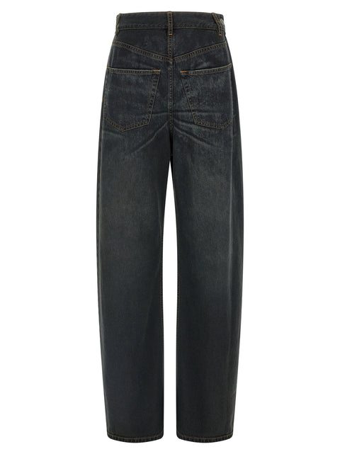 Mm6 Maison Margiela Asymmetrical Structure Jeans