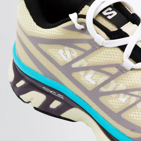 MM6 X Salomon Sneakers XT Asparagus Green/ Gull/ Blue Curacao