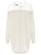 Mm6 Maison Margiela Tulle Insert Shirt