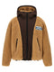 Dsquared2 Teddy Reversible Jacket With Logo Patch
