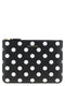 Comme Des Garcons Wallet Polka Dots Printed Wallet