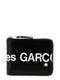 Comme Des Garcons Wallet Huge Logo Wallet