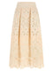 Elie Saab Carving Embroidery Skirt