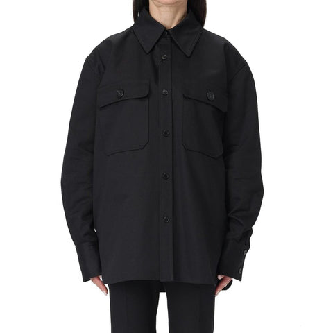 Saint Laurent Black Denim Shirt