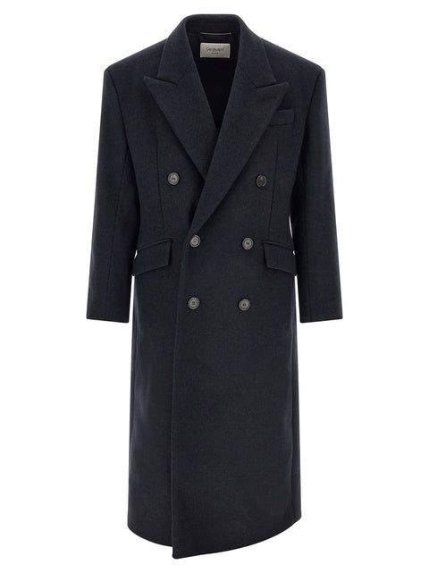 Saint Laurent Double-breasted Coat