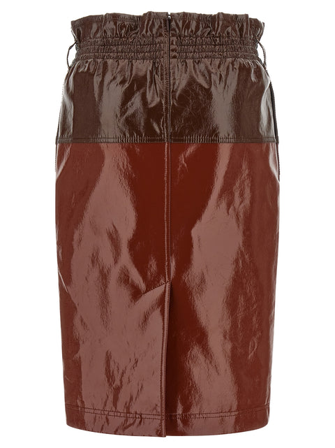 Saint Laurent Paper-bag Skirt