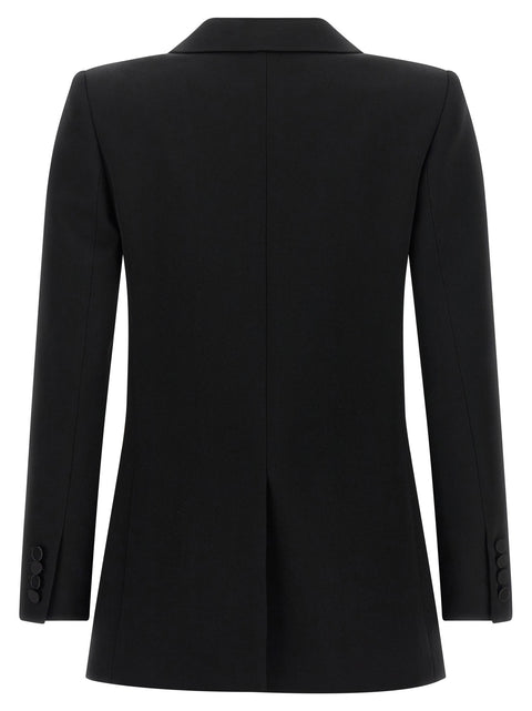 Saint Laurent Satin Lapel Blazer