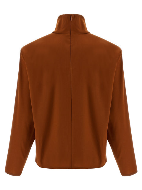 Saint Laurent Structured Shoulder Sweater
