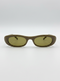 Saint Laurent Sunglasses LICORICE BROWN AND KHAKI