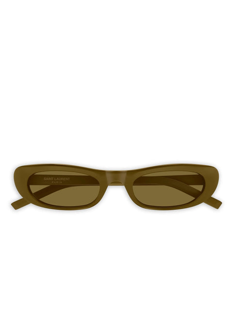 Saint Laurent Sunglasses LICORICE BROWN AND KHAKI