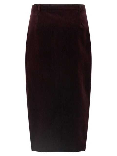 Saint Laurent Velvet Skirt