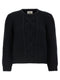 Saint Laurent Wool Sweater With Processing