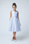 Satin & Tulle with Double Bow Shoulder-Baby Girl Dress-Sweet Kids, Inc.-S (6mths)-champagne-Urbanheer