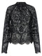 Self-Portrait Black Lace Blouse