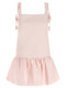 Self-Portrait Pink Flower Taffetà Dress