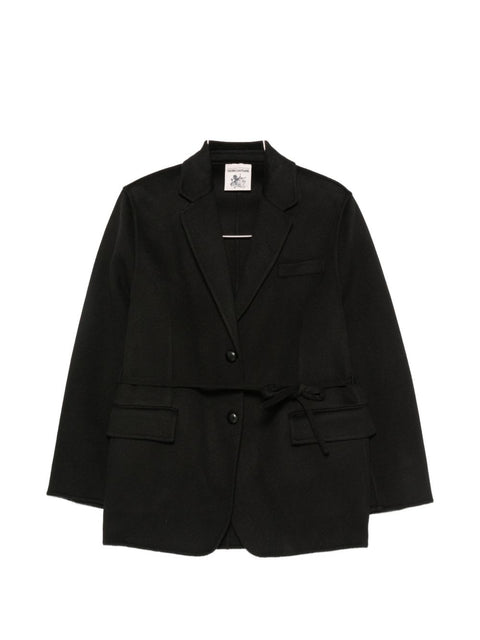Semicouture Jackets BLACK