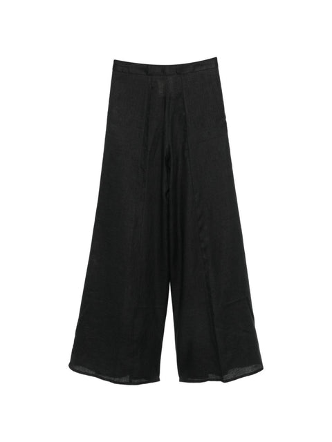Semicouture Kym linen trousers
